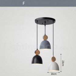 European 3 Light Modern Contemporary Chandelier