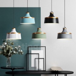 Nordic Macaron 1 Light Round Modern Contemporary Chandelier