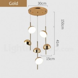 Modern Contemporary Nordic 3 Light Chandelier