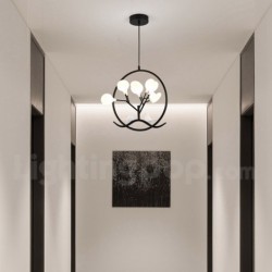 Nordic Modern Contemporary 3 Light Chandelier