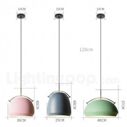 Nordic Macaron Round Modern Contemporary Chandelier