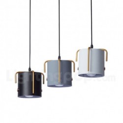 European 3 Light Modern Contemporary Chandelier