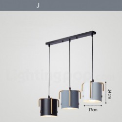 European 3 Light Modern Contemporary Chandelier