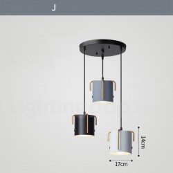 European 3 Light Modern Contemporary Chandelier