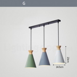 European 3 Light Modern Contemporary Chandelier