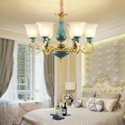 European Macaron Chandelier