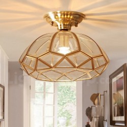 Pure Brass European Ceiling Light