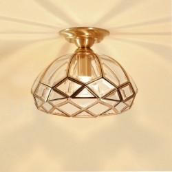 Pure Brass European Ceiling Light