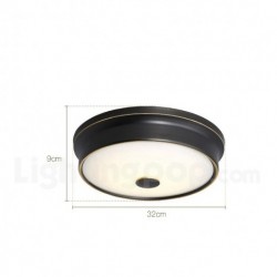 Rustic / Lodge Nordic Pure Brass Ceiling Light