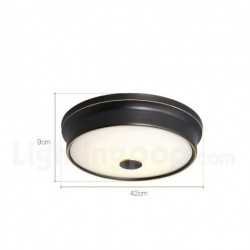 Rustic / Lodge Nordic Pure Brass Ceiling Light