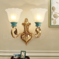 European American Pure Brass Wall Light