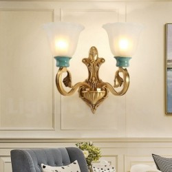 European American Pure Brass Wall Light