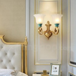 European American Pure Brass Wall Light