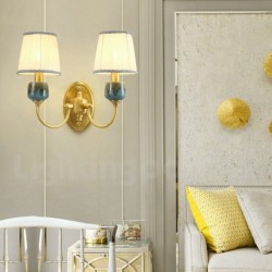 European Modern Contemporary Pure Brass Wall Light