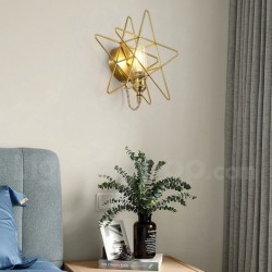 Nordic Pure Brass Wall Light