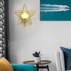 Nordic Pure Brass Wall Light