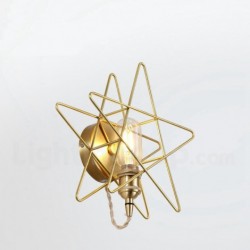 Nordic Pure Brass Wall Light