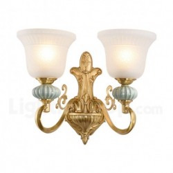 European Pure Brass Wall Light