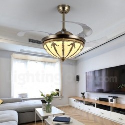 European Pure Brass Ceiling Fans