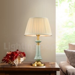 European Pure Brass Ceramics Modern Contemporary Table Lamp