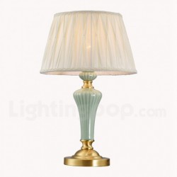 European Pure Brass American Ceramics Modern Contemporary Table Lamp
