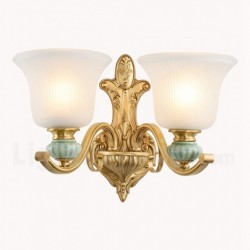 Pure Brass European Retro Wall Light