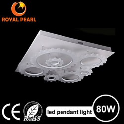 Cool White Epistar Chips 80W Pendant Led Light