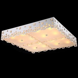 Crystal Flush Mount , Modern/Contemporary Living Room Metal