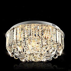 Flush Mount Lights LED subsection control light source Crystal Metal Fashion Modern Classic
