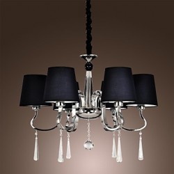 40W Modern/Contemporary / Traditional/Classic / Rustic/Lodge / Vintage / Island Chrome Metal ChandeliersLiving Room / Bedroom / Dining