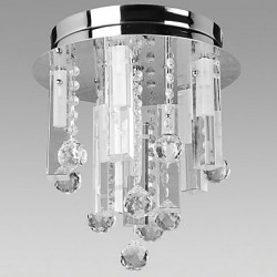 Crystal Ceiling Light with 8 Lights