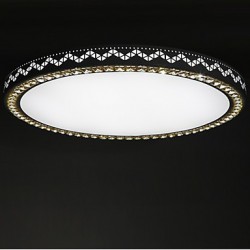 90~265V 36W Flush Mount Crystal / LED Modern/Contemporary Living Room/ Bedroom/ Dining Room/ Kids Room Metal Metal