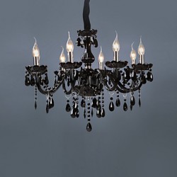 Max 40W Modern/Contemporary Crystal Electroplated Chandeliers Living Room