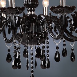 Max 40W Modern/Contemporary Crystal Electroplated Chandeliers Living Room