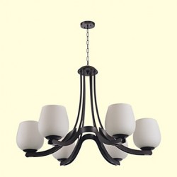 5 Traditional/Classic / Retro Mini Style Painting Metal Chandeliers Living Room / Bedroom / Dining Room