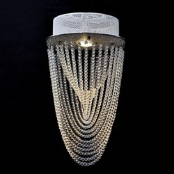 Luxury Aisle Crystal Ceiling Lamp