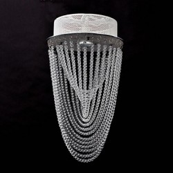 Luxury Aisle Crystal Ceiling Lamp