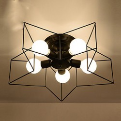 Brief Five-Pointed Star Lighting Personalized Modern Ceiling Light Child Housing Lamps