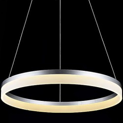 Round LED Pendant Light Modern Acrylic Lamps Lighting Luxurious Single Ring D100CM Ceiling Lights Fixtures