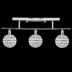 25W Modern/Contemporary Crystal Chrome Metal Flush Mount Bedroom / Dining Room / Study Room/Office / Kids Room