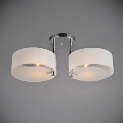 Flush Mount Modern/Contemporary 2 Lights Ceiling Light/Kids Room/Entry/ Hallway/ Metal