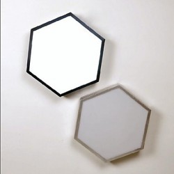 220V 30CM 10-15㎡Creative Led Honeycomb Bedroom Absorb Dome Light Hexagonal Geometry Lights LED Lamp
