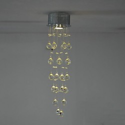 Luxury Corridor LED Crystal Lamp