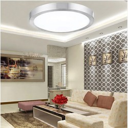 Flush Mount Lights LED 18W Bedroom Light Round Simple Modern Diameter 35CM