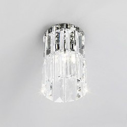 40W Crystal Flush Mount Light in Round