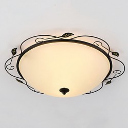 32CM Europe Type Style Rural Classical Absorb Dome Light LED Lamp