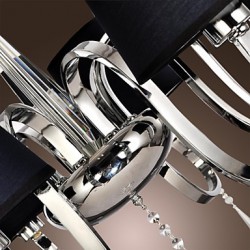 40W Modern/Contemporary / Traditional/Classic / Rustic/Lodge / Vintage / Country / Island Chrome Metal ChandeliersLiving Room / Bedroom /