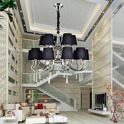 40W Modern/Contemporary / Traditional/Classic / Rustic/Lodge / Vintage / Country / Island Chrome Metal ChandeliersLiving Room / Bedroom /