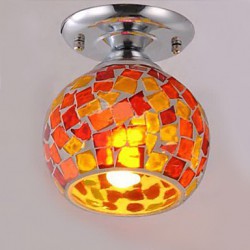 Max 60W Country Electroplated Metal Flush Mount Bedroom / Dining Room / Kitchen