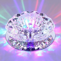 10*6CM Crystal Ceiling Lamp Spotlight LED SMD 3W Creative Lamp Absorb Dome Light